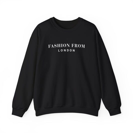 Fashion From London Heavy Blend™ Women's Crewneck Sweatshirt - Black